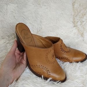 Jack Rogers Leather "Marley" Mules